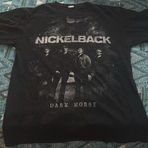 Nickelback Black Graphic T-Shirt